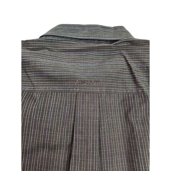 Ariat Pro Series Mens L Large Long Sleeve Button Front Shirt - Picture 6 of 6